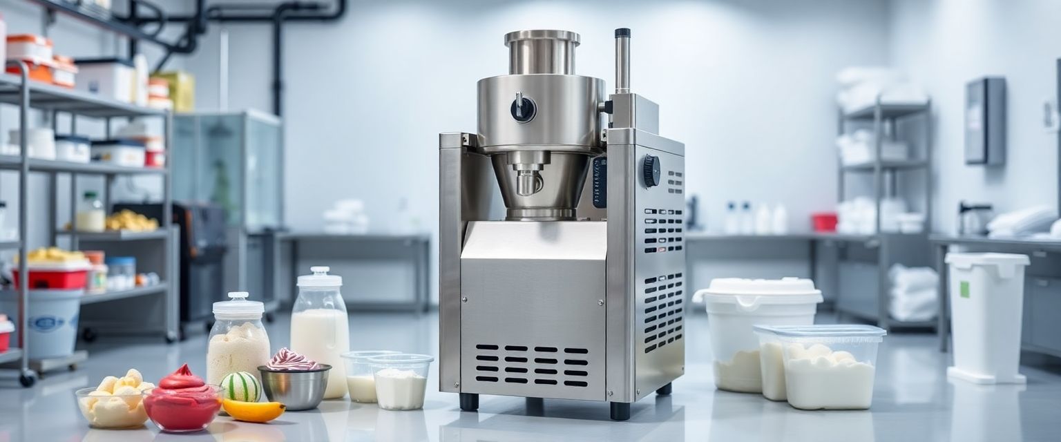 Homogenizador de Helados